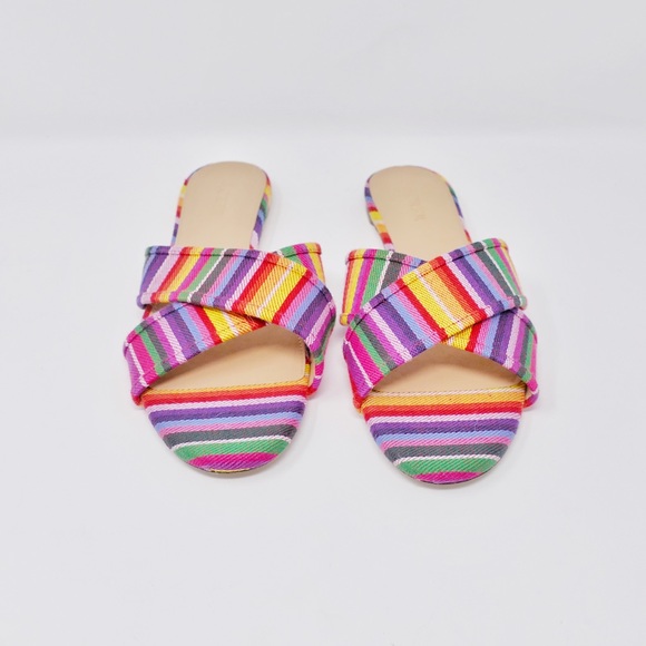 j crew rainbow sandals